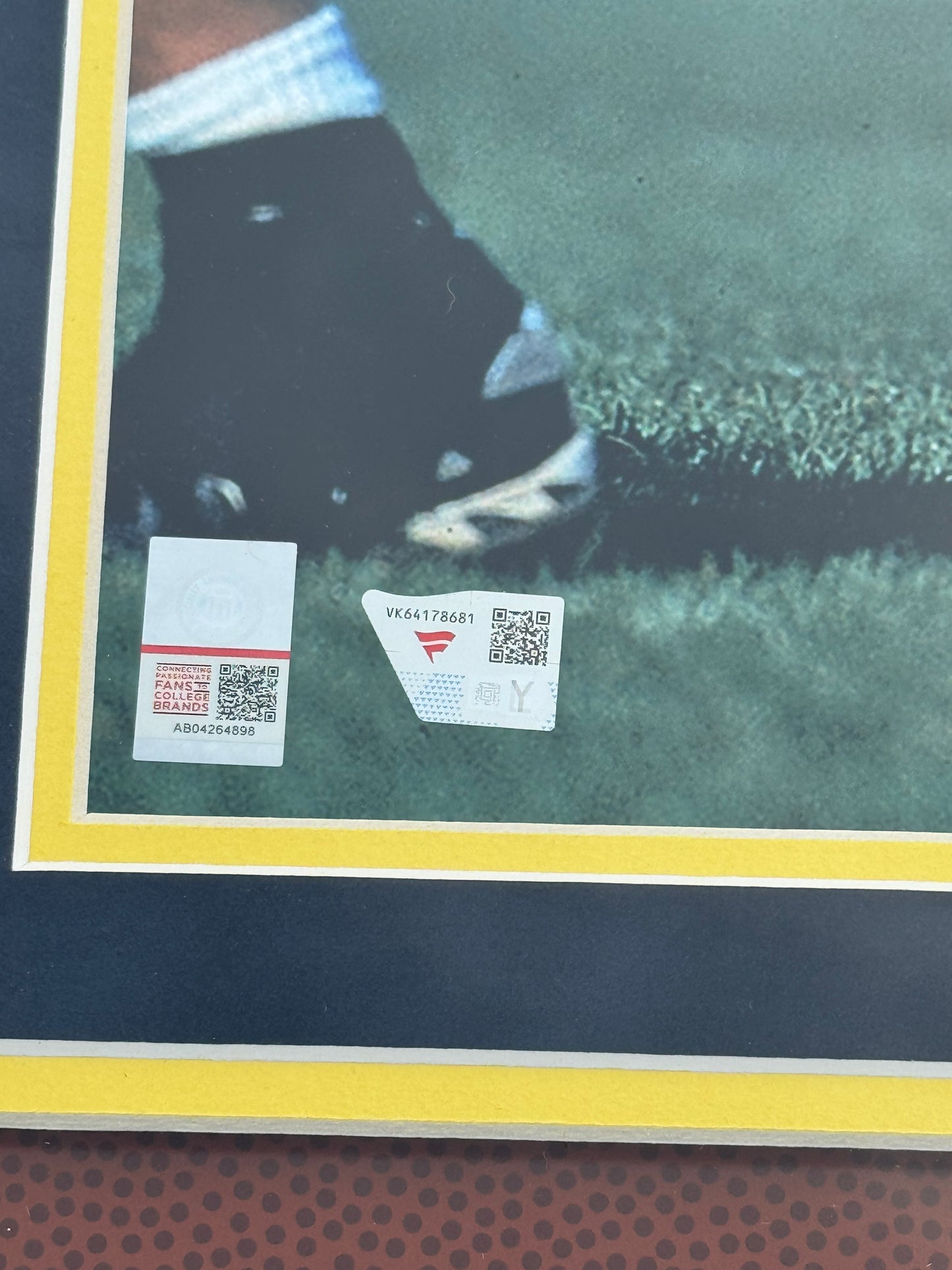 Tom Brady Custom Framed Autographed Photo