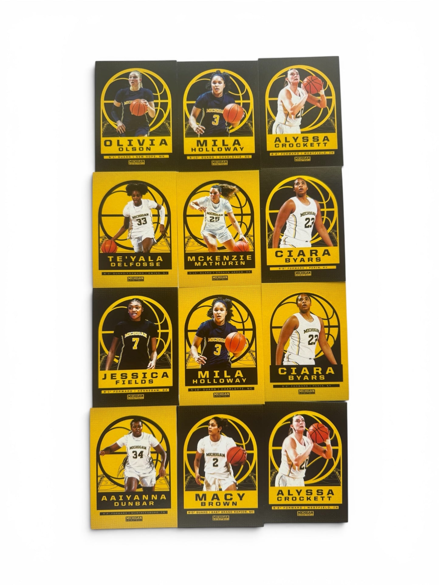 Womens Basketball Valiant Card Bundle 2