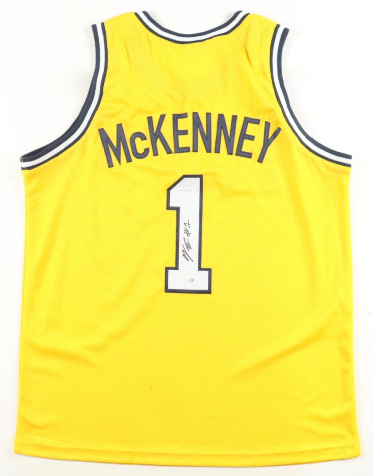 Trey McKenney Signed Basketball Jersey