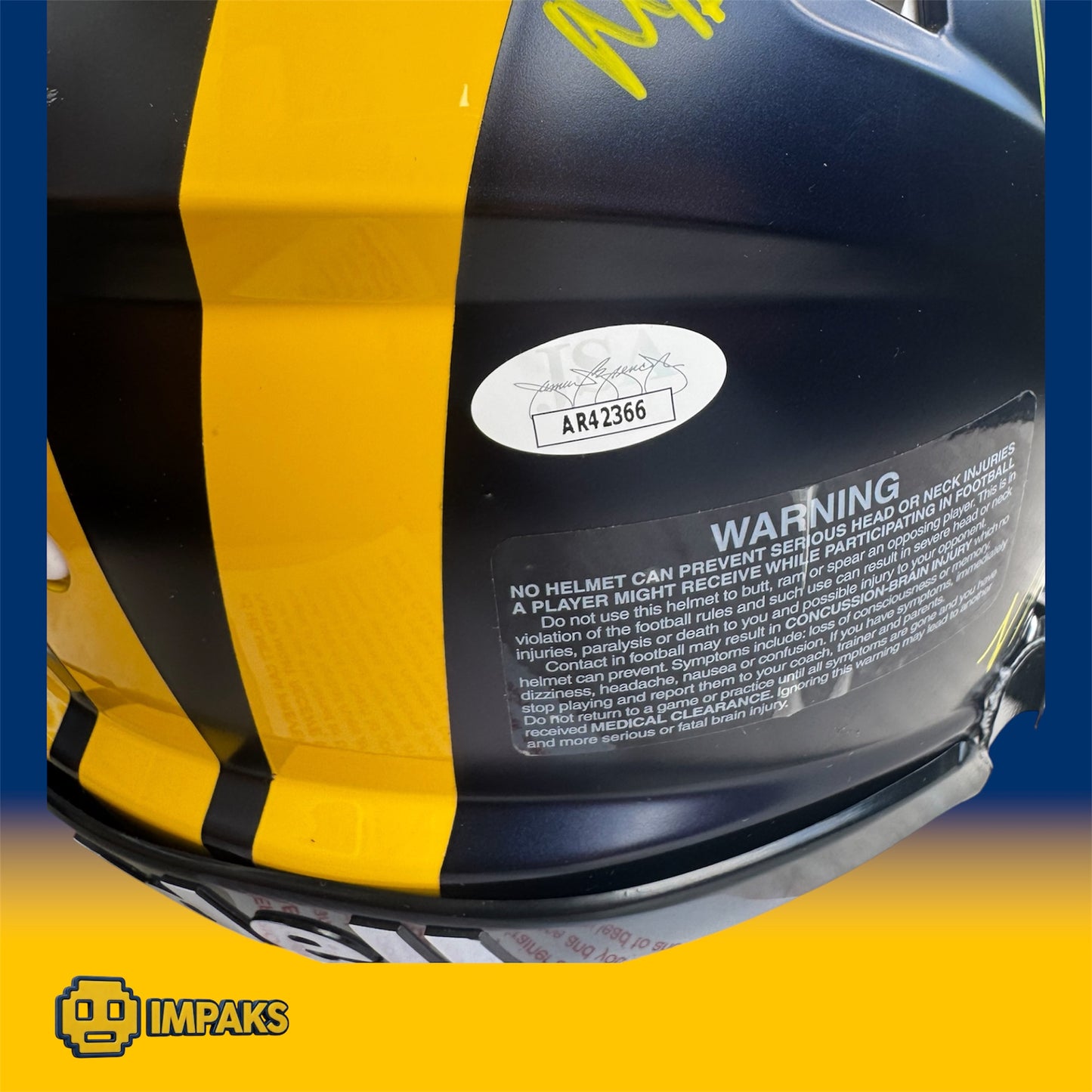 National Championship Team Signed Authentic Helmet