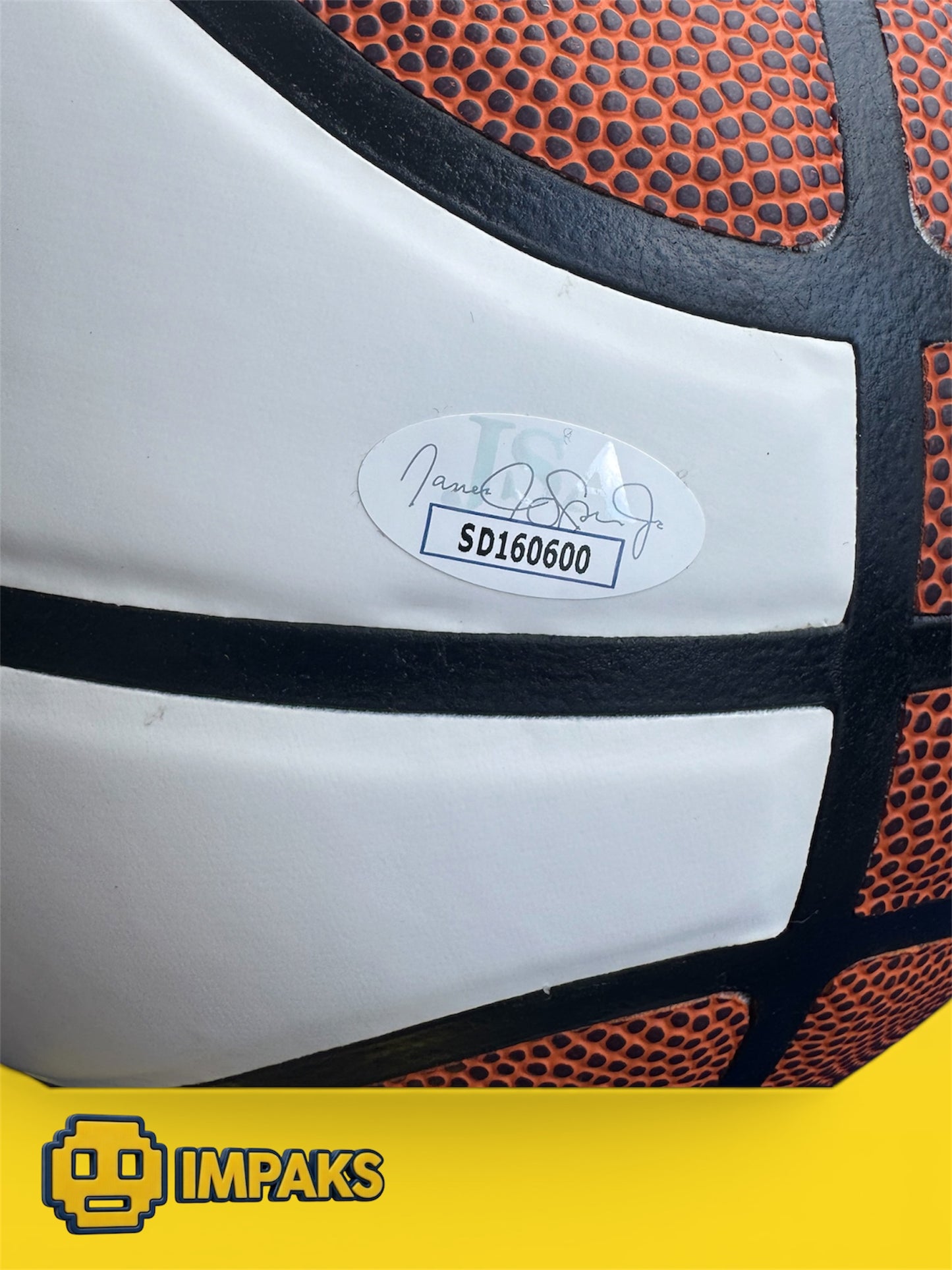Charlie May & LJ Cason Autographed Basketball