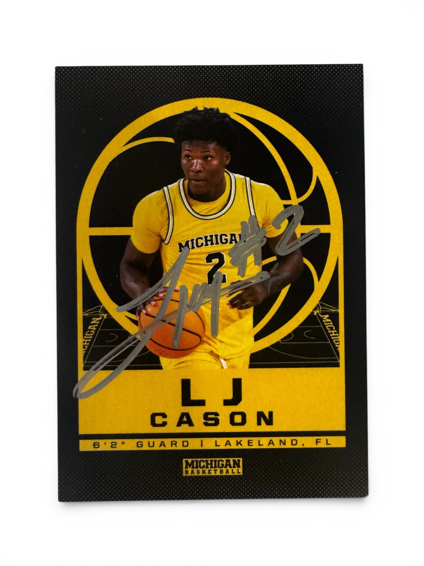 LJ Cason Signed Valiant Card