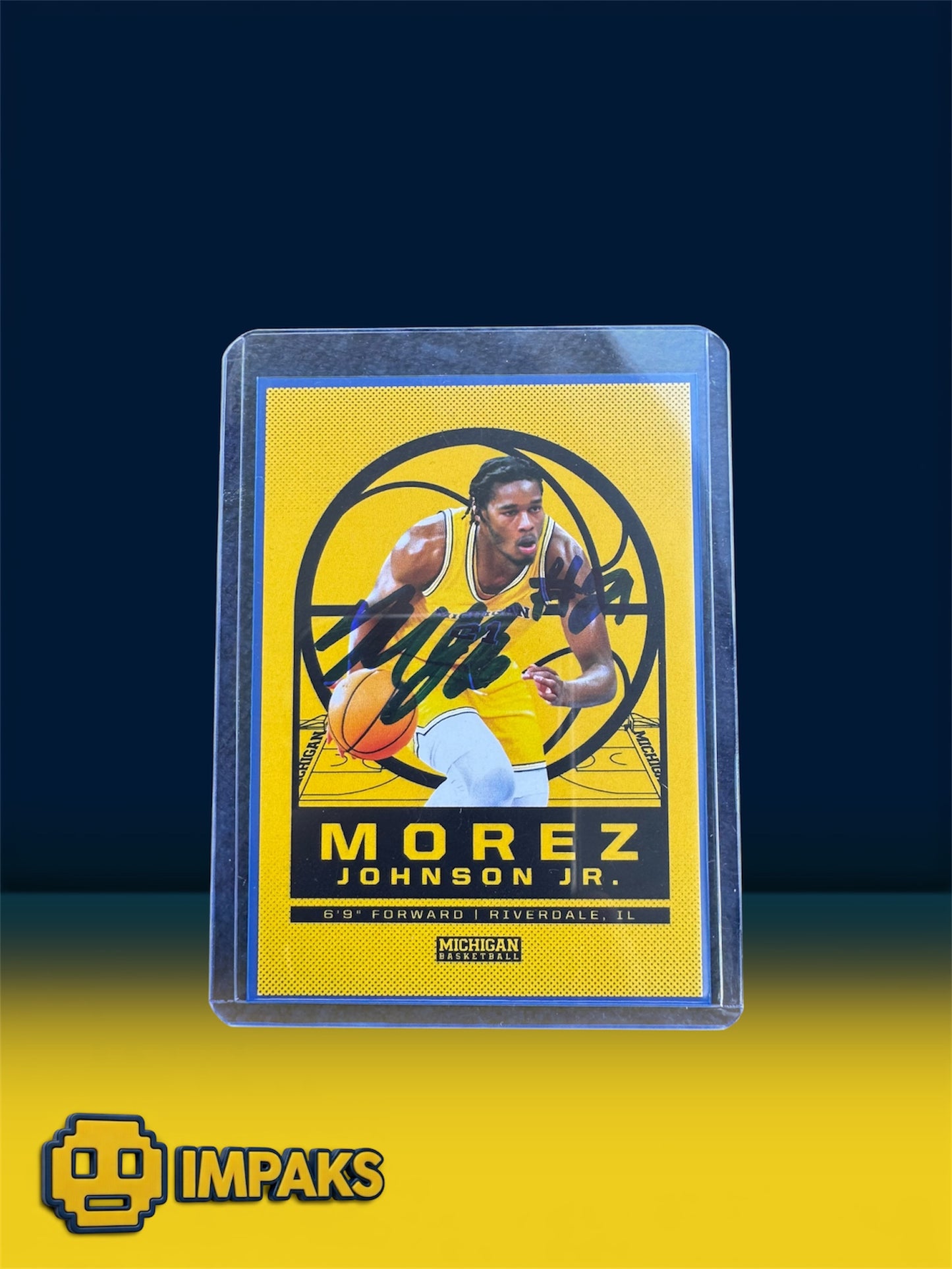 Morez Johnson JR Valiant Trading Card