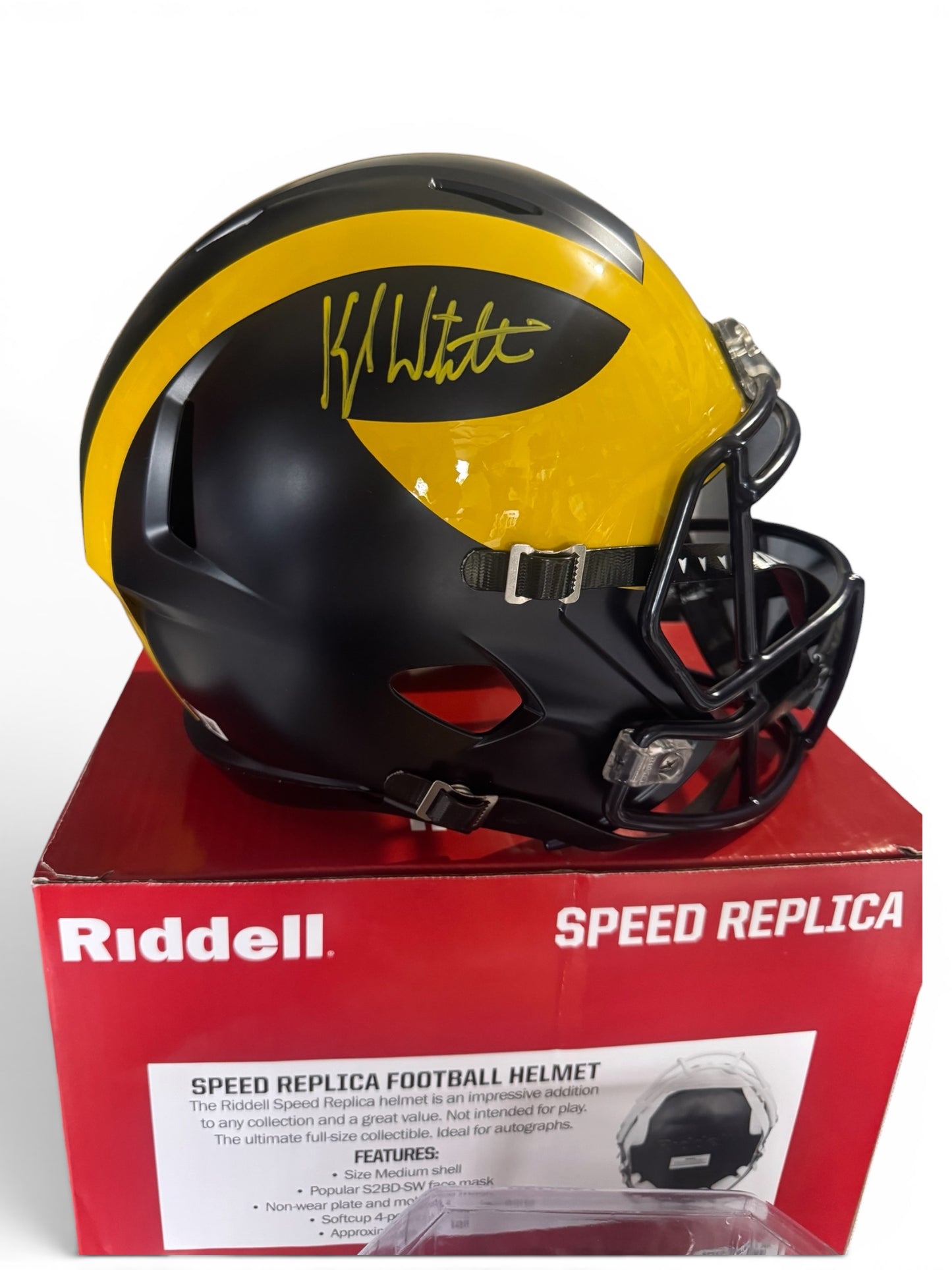 Kyle Whittingham Signed Full Size Rep Helmet