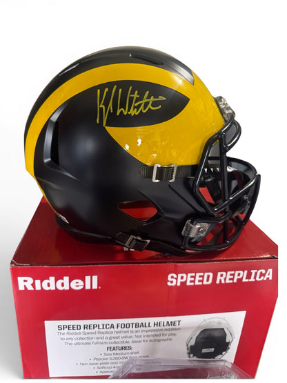 Kyle Whittingham Signed Full Size Rep Helmet