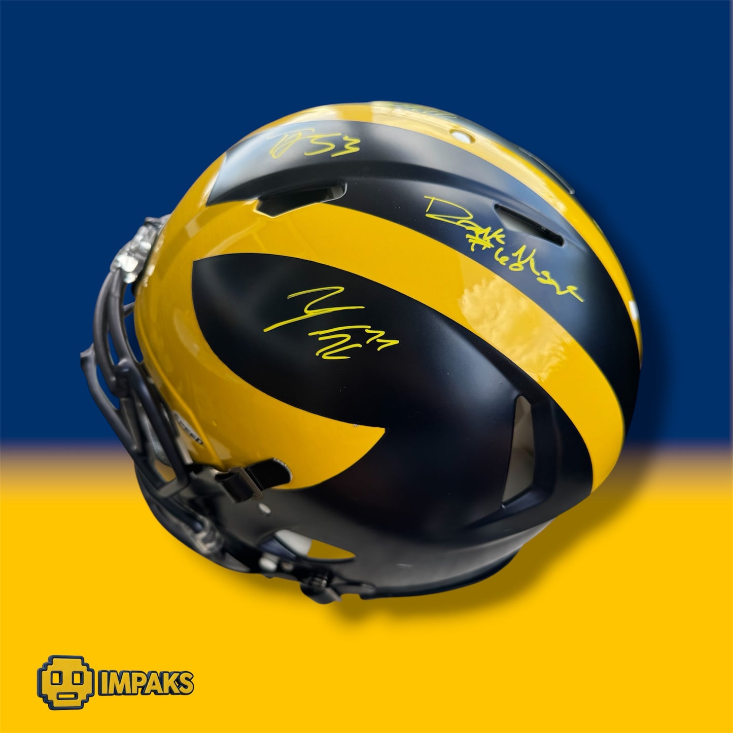 National Championship Team Signed Authentic Helmet