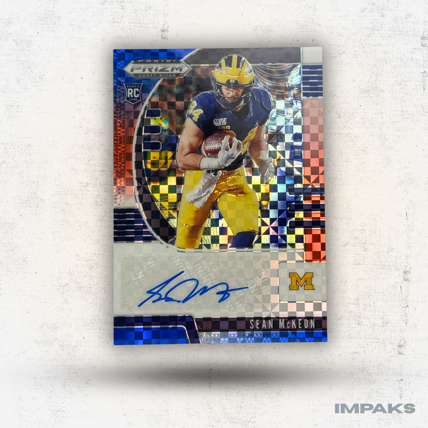 Sean McKeon Autographed Prizm RC