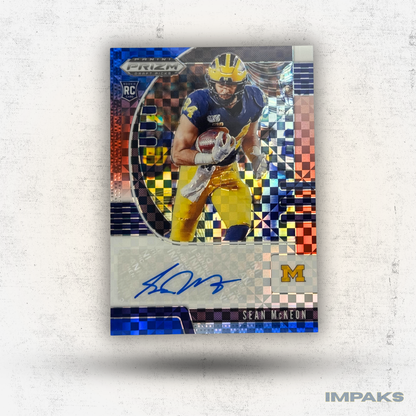 Sean McKeon Autographed Prizm RC