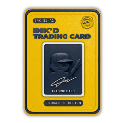 LJ Cason Signed Valiant Card