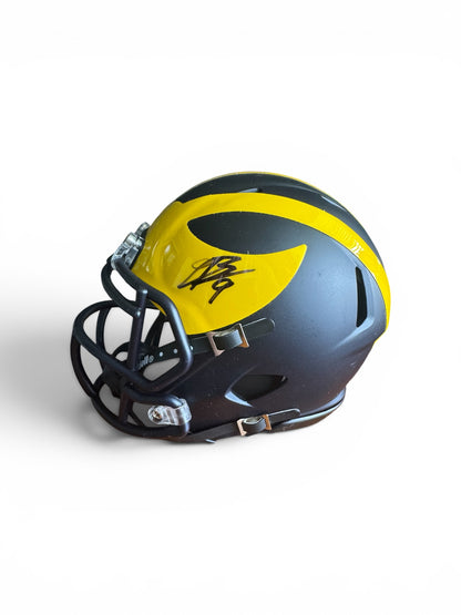 Cameron Brandt Signed Mini Helmet