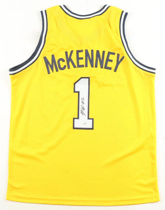Trey McKenney Signed Basketball Jersey