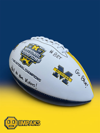 Will Johnson Autographed National Championship Football