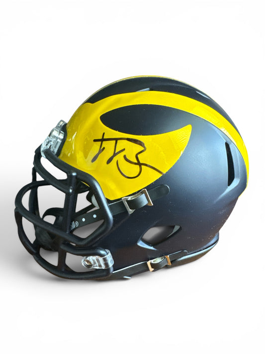 JJ Buchanan Signed Mini Helmet