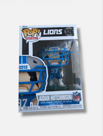 Aidan Hutchinson Autographed Funko Pop