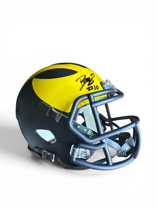 Zeke Berry Signed Mini Helmet
