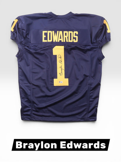 Braylon Edwards Autographed Jersey