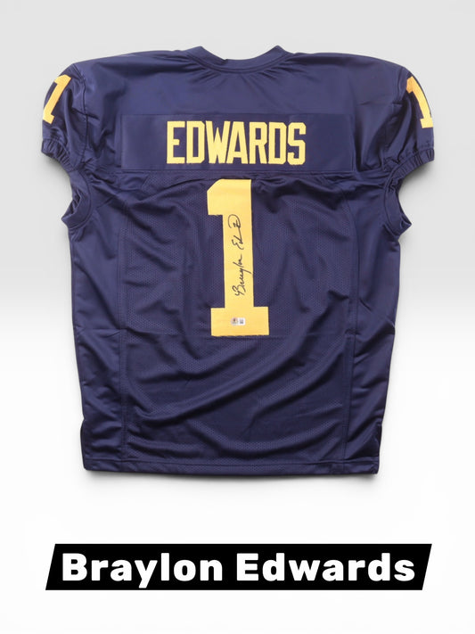 Braylon Edwards Autographed Jersey