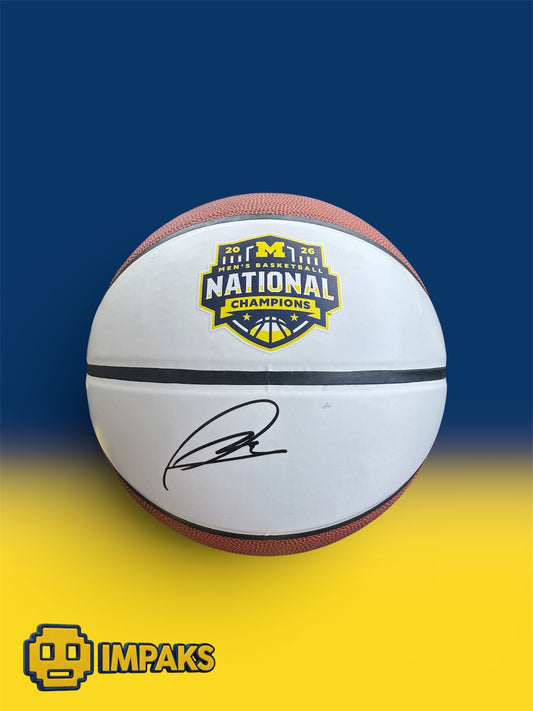 Aday Mara Autographed Basketball