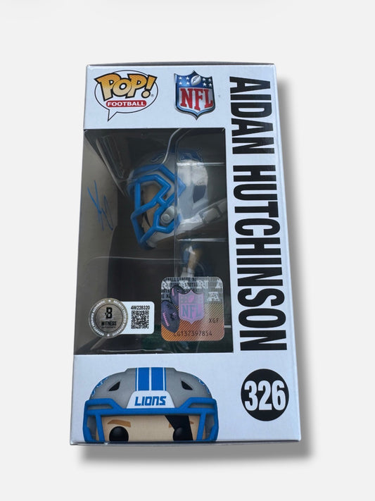 Aidan Hutchinson Autographed Funko Pop